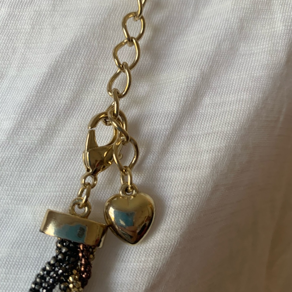 Multi colored metal chain belt - Picture 6 of 6